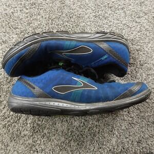Brooks PureConnect Shoes Mens 11 Blue DNA Running Athletic Workout Sneakers Gym